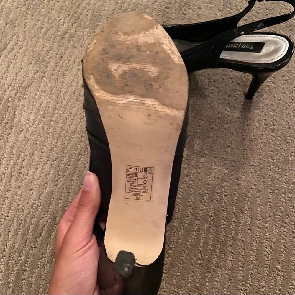 WHBM Black Heels